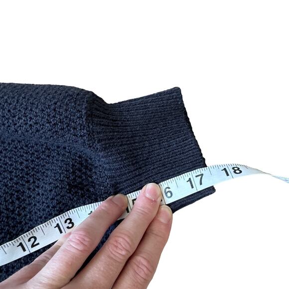 The Great. Bobble Sweater Navy - Picture 11 of 13